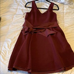 Lauren Conrad Maroon dress!